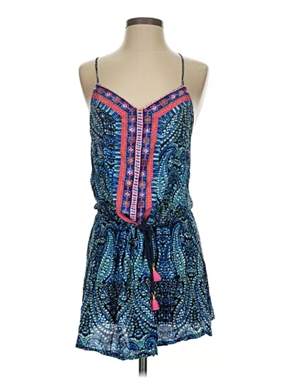 Pre-owned Nanette Lepore Casual Dress In Blue