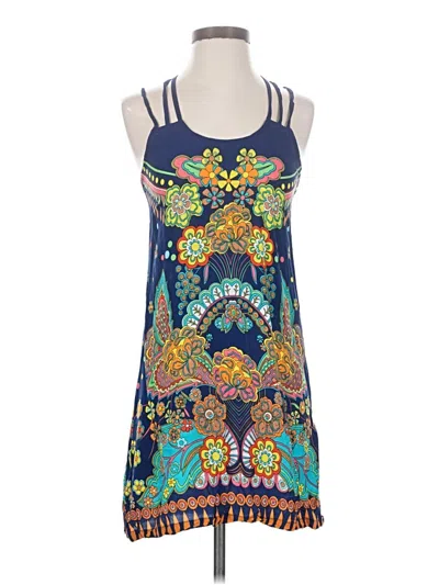 Pre-owned Nanette Lepore Casual Dress In Blue