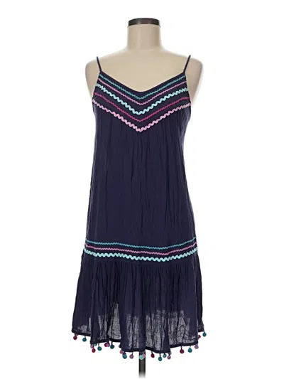 Pre-owned Nanette Lepore Casual Dress In Blue