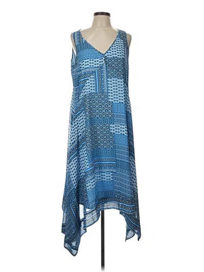 Pre-owned Nanette Lepore Casual Dress In Blue