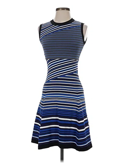 Pre-owned Nanette Lepore Casual Dress In Blue