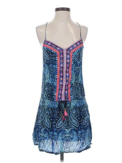 Pre-owned Nanette Lepore Casual Dress In Blue