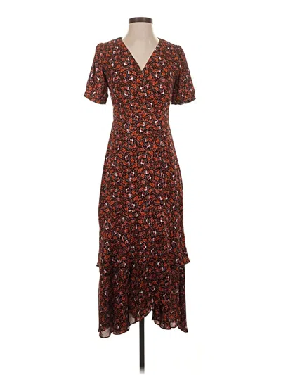 Pre-owned Nanette Lepore Casual Dress In Brown