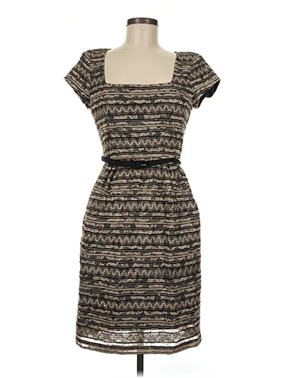 Pre-owned Nanette Lepore Casual Dress In Brown