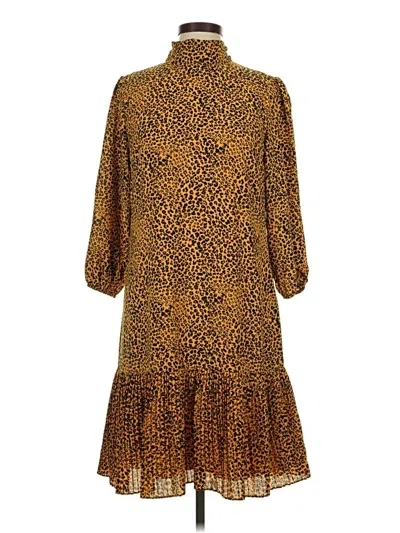 Pre-owned Nanette Lepore Casual Dress In Brown