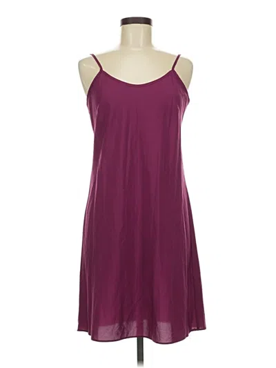 Pre-owned Nanette Lepore Casual Dress In Burgundy