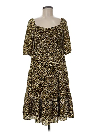 Pre-owned Nanette Lepore Casual Dress In Gold