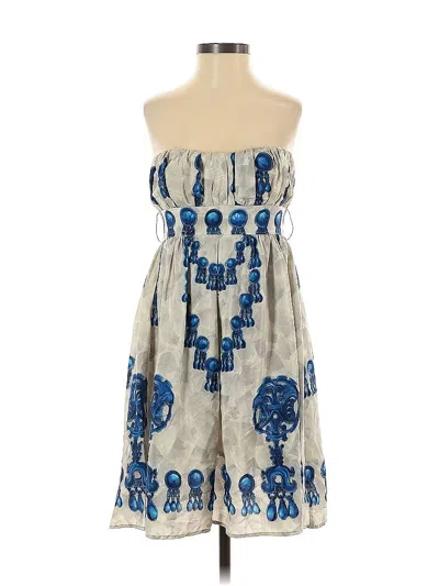 Pre-owned Nanette Lepore Casual Dress In Gray