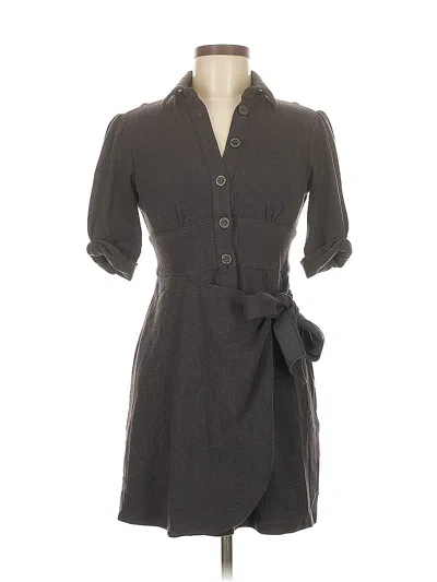 Pre-owned Nanette Lepore Casual Dress In Gray