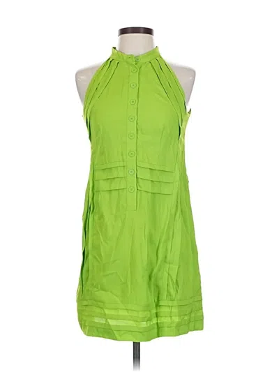Pre-owned Nanette Lepore Casual Dress In Green