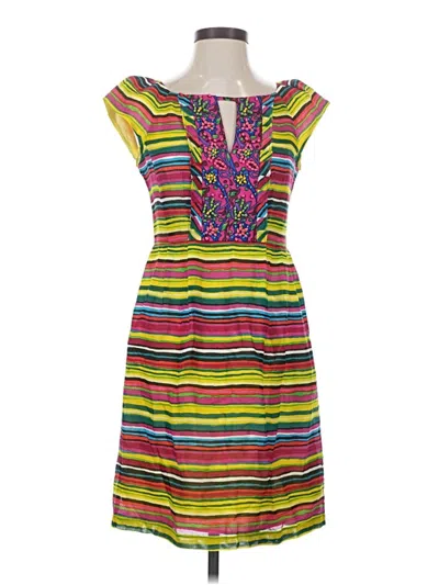 Pre-owned Nanette Lepore Casual Dress In Green