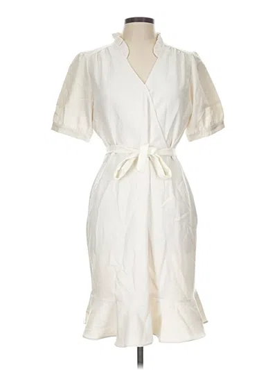 Pre-owned Nanette Lepore Casual Dress In Ivory