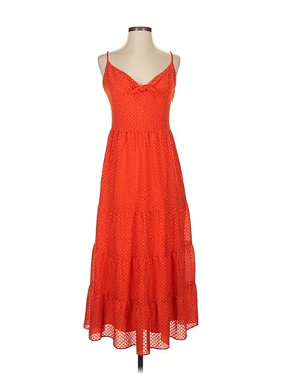 Pre-owned Nanette Lepore Casual Dress In Orange