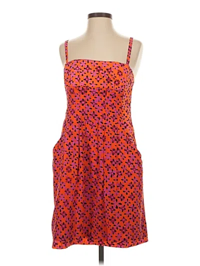 Pre-owned Nanette Lepore Casual Dress In Orange