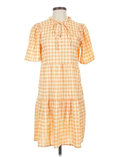 Pre-owned Nanette Lepore Casual Dress In Orange