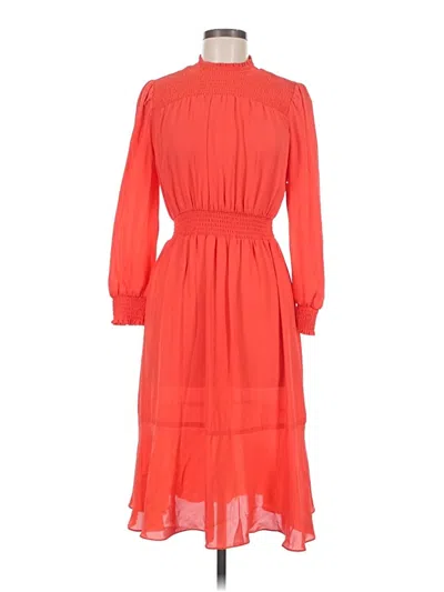 Pre-owned Nanette Lepore Casual Dress In Orange