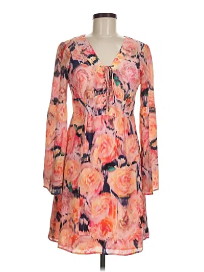 Pre-owned Nanette Lepore Casual Dress In Pink