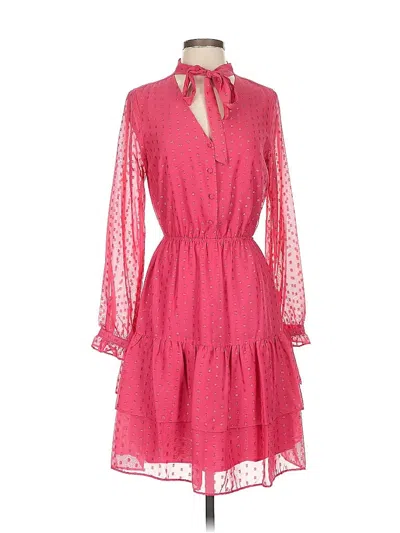 Pre-owned Nanette Lepore Casual Dress In Pink