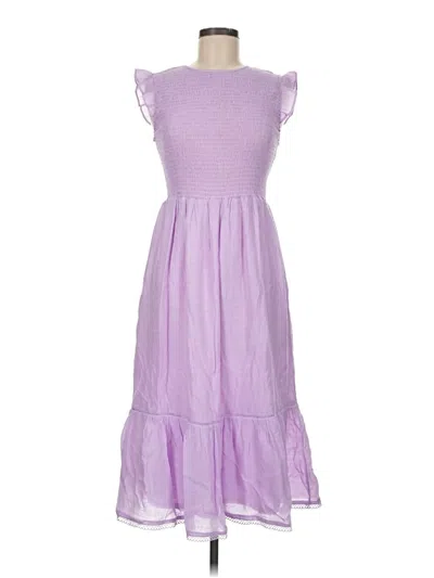 Pre-owned Nanette Lepore Casual Dress In Purple