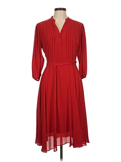 Pre-owned Nanette Lepore Casual Dress In Red
