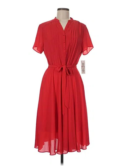 Pre-owned Nanette Lepore Casual Dress In Red