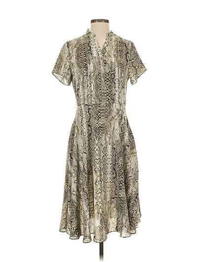 Pre-owned Nanette Lepore Casual Dress In Tan