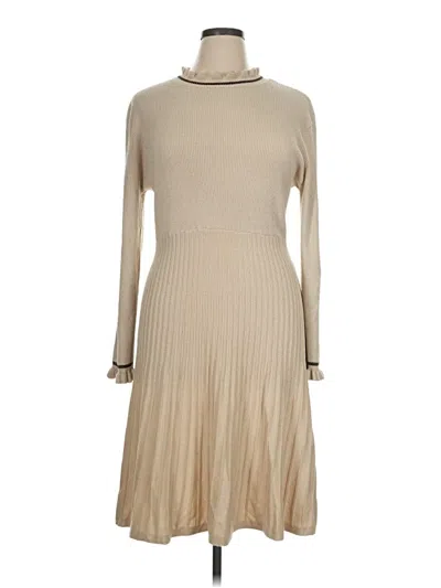 Pre-owned Nanette Lepore Casual Dress In Tan