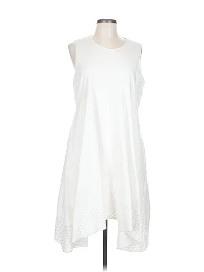 Pre-owned Nanette Lepore Casual Dress In White