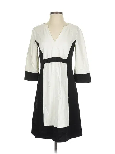 Pre-owned Nanette Lepore Casual Dress In White