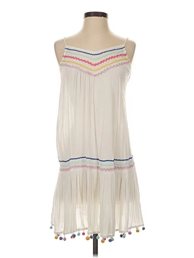 Pre-owned Nanette Lepore Casual Dress In White