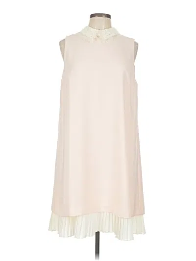 Pre-owned Nanette Lepore Casual Dress In White