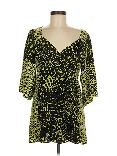Pre-owned Nanette Lepore Casual Dress In Yellow