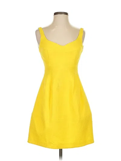 Pre-owned Nanette Lepore Casual Dress In Yellow