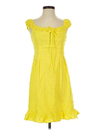 Pre-owned Nanette Lepore Casual Dress In Yellow