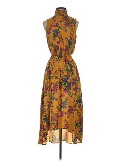 Pre-owned Nanette Lepore Casual Dress In Yellow