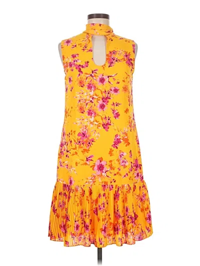 Pre-owned Nanette Lepore Casual Dress In Yellow