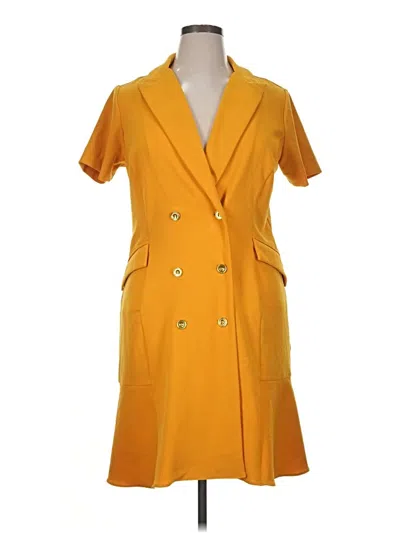 Pre-owned Nanette Lepore Casual Dress In Yellow