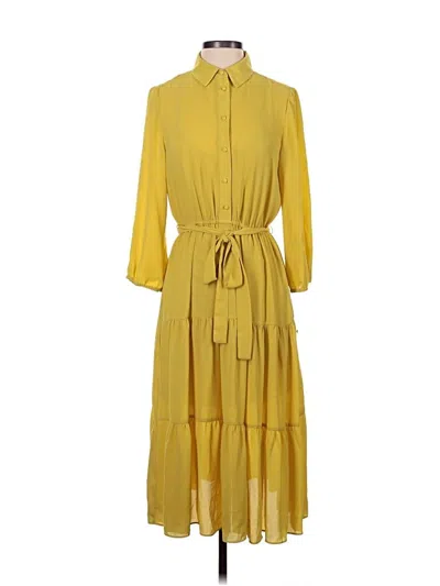 Pre-owned Nanette Lepore Casual Dress In Yellow