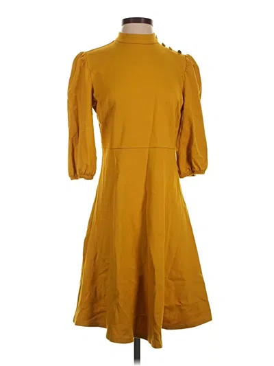 Pre-owned Nanette Lepore Casual Dress In Yellow