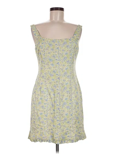 Pre-owned Nanette Lepore Casual Dress In Yellow
