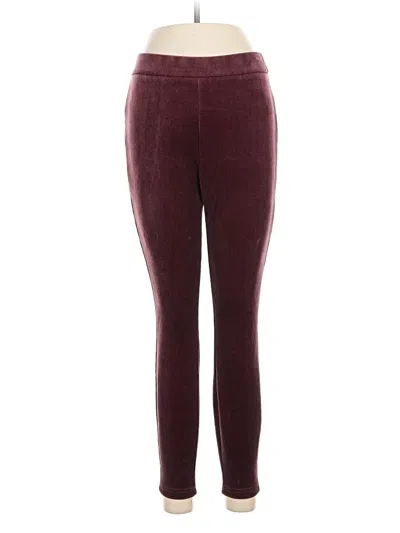 Pre-owned Nanette Lepore Casual Pants In Burgundy