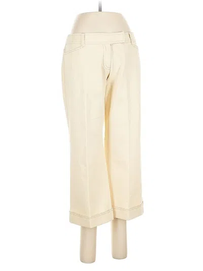 Pre-owned Nanette Lepore Casual Pants In White