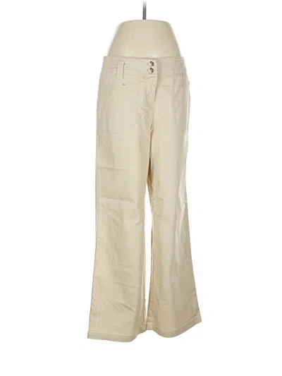 Pre-owned Nanette Lepore Casual Pants In White