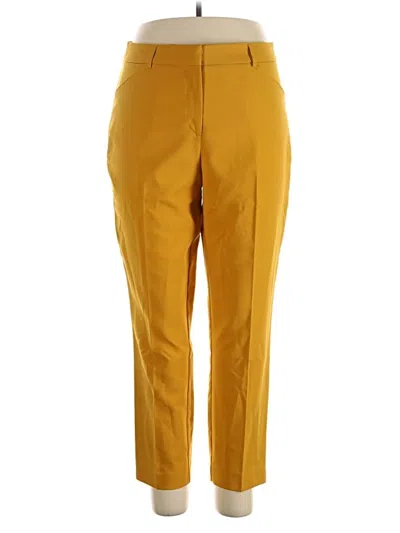 Pre-owned Nanette Lepore Casual Pants In Yellow