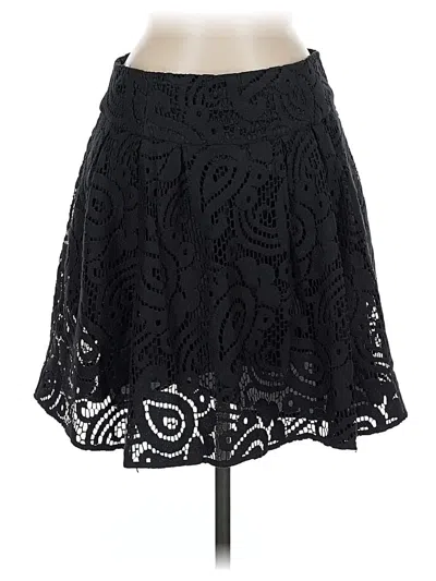 Pre-owned Nanette Lepore Casual Skirt In Black