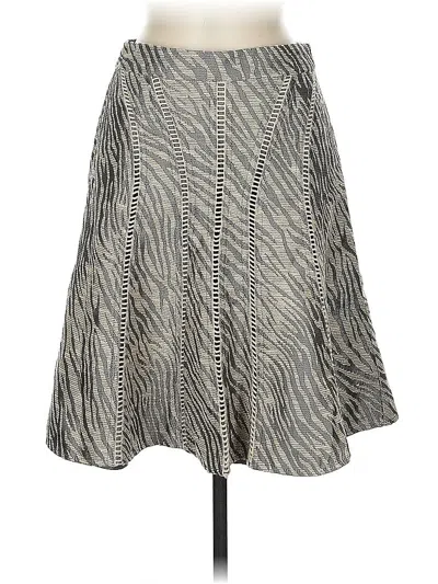 Pre-owned Nanette Lepore Casual Skirt In Gray
