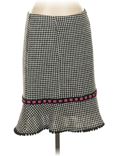 Pre-owned Nanette Lepore Casual Skirt In Gray