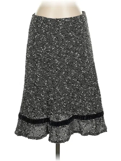 Pre-owned Nanette Lepore Casual Skirt In Gray