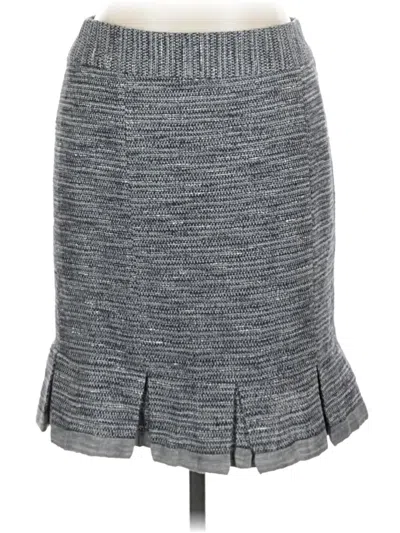 Pre-owned Nanette Lepore Casual Skirt In Gray