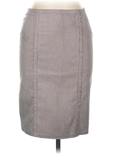 Pre-owned Nanette Lepore Casual Skirt In Gray